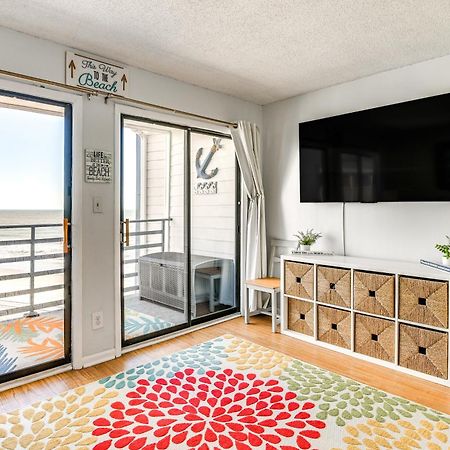 Cozy Beachfront Condo With Wifi, Views And Pool Access Myrtle Beach Exterior foto